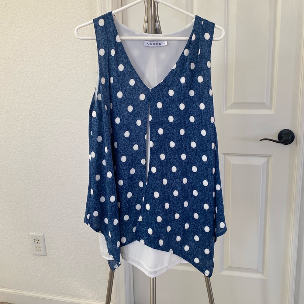 Adore sleeveless top (S)